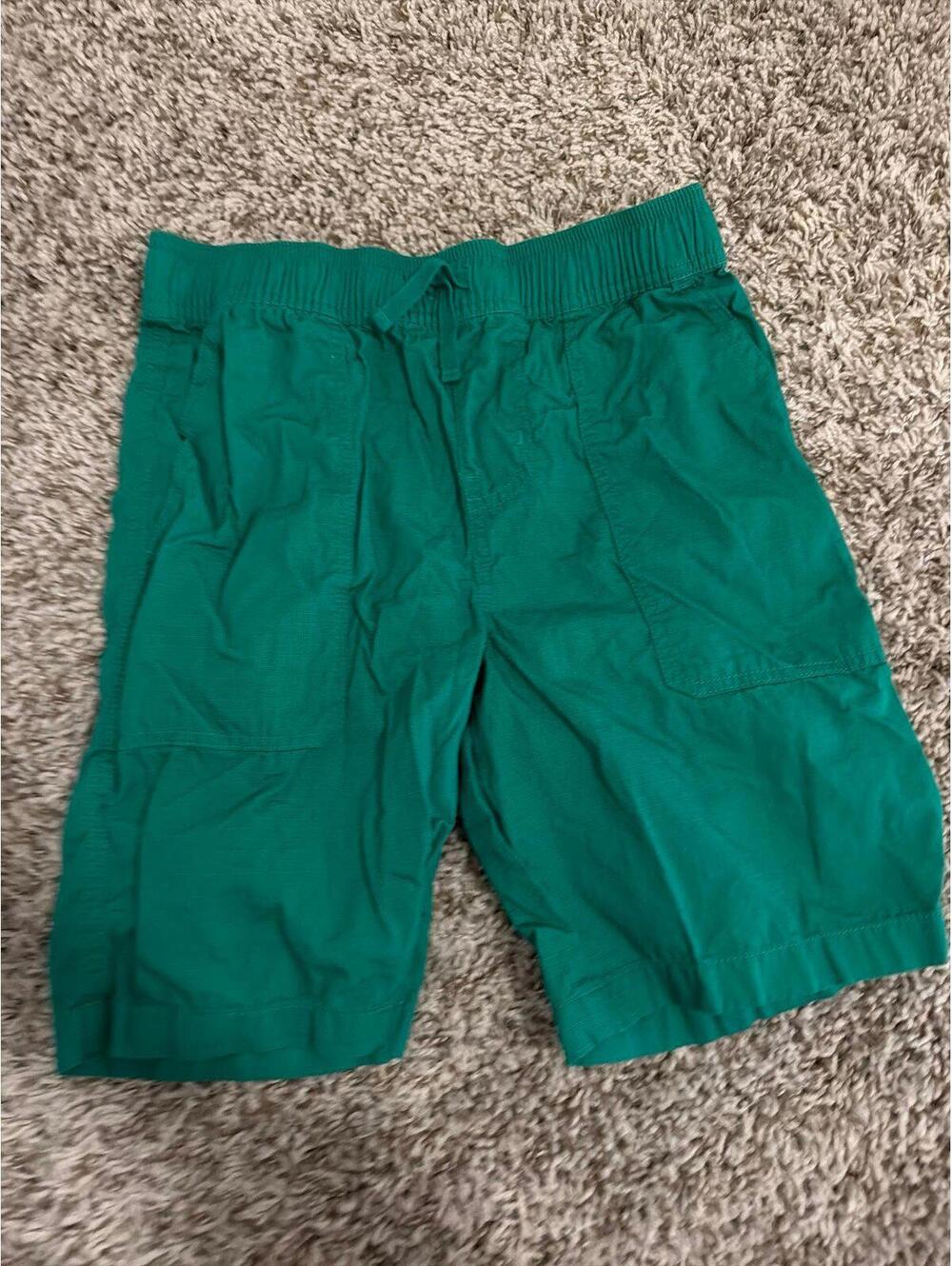 Tea Collection Boys Green Casual Shorts Size 12